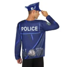 Camicia da poliziotto per uomo