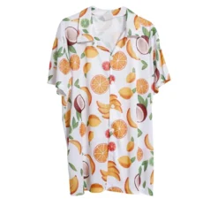 Camicia hawaiana alla frutta per uomo