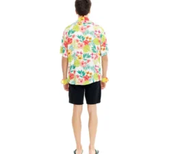 Camicia hawaiana floreale da uomo