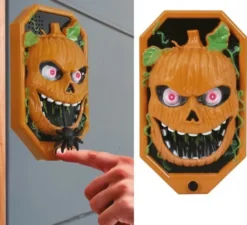 Campanello a forma di zucca con luce