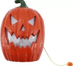 Campanello a forma di zucca con luce e musica