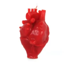 Candela profumata Cuore Rosso 6x5x9 cm