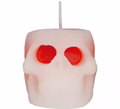 Candela Teschio con Sangue 6 cm