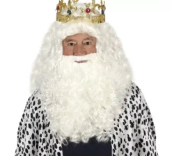 Capelli e barba di babbo natale