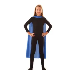 Capo da supereroe da bambino blu da 90 cm