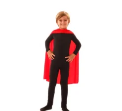 Capo da supereroe da bambino di 70 cm rosso