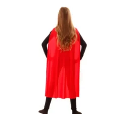 Capo da supereroe da bambino di 90 cm rosso