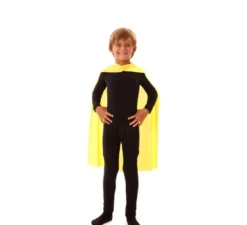 Capo da supereroe da 70 cm giallo per bambini