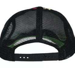 Cappellino con stampa leopardata