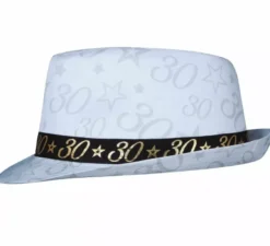 Cappellino Gangster bianco 30 anni