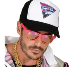 Cappellino retrò anni '80 per adulti