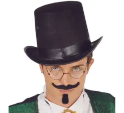 Cappello a cilindro in feltro di 15 cm .