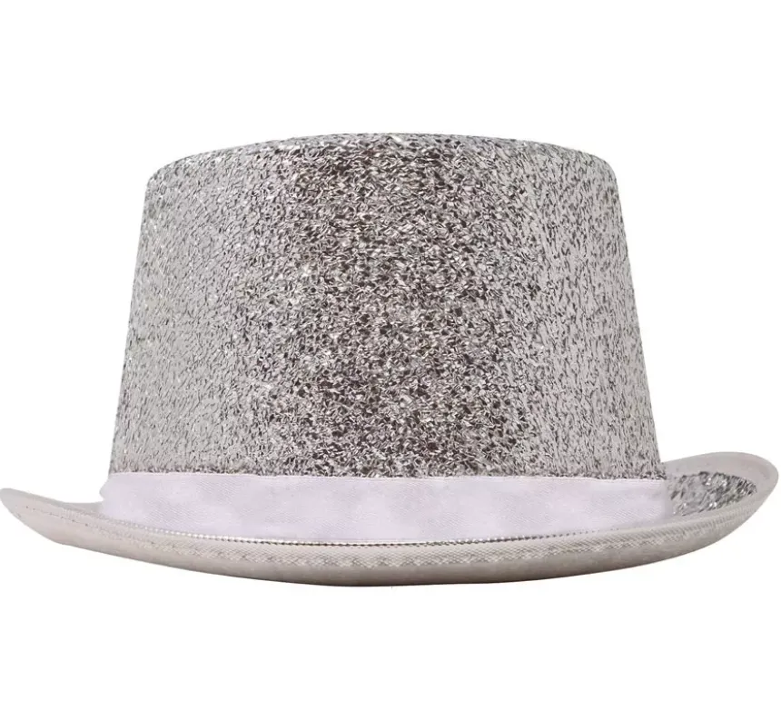 Cappello a cilindro lucido in vari colori