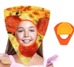Cappello a forma di fetta di pizza