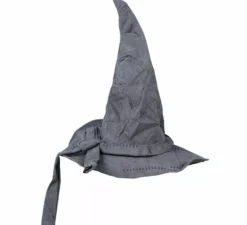 Cappello alto da strega grigia per bambini