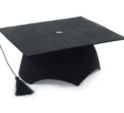 Cappello Birrete per laureati 59 cm di perimetro