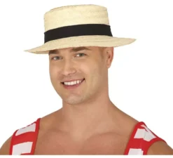 Cappello canotier o gondoliere