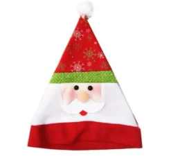 Cappello con faccia da Babbo Natale