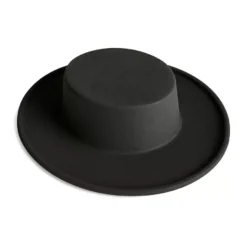 Cappello Cordoban nero semplice per adulto
