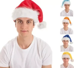 Cappello da Babbo Natale in vari colori