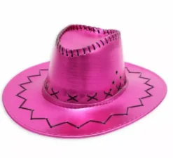 Cappello da cowboy per adulti in vari colori metallici