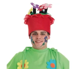 Cappello da fioriera con fiori per adulti