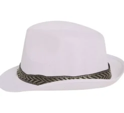 Cappello da gangster bianco