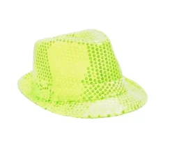Cappello da Gangster con paillettes in diversi colori