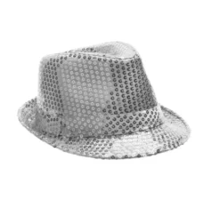 Cappello da Gangster con paillettes in diversi colori