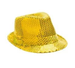 Cappello da Gangster con paillettes in diversi colori