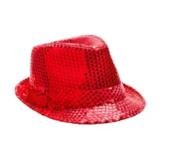 Cappello da Gangster con paillettes in diversi colori