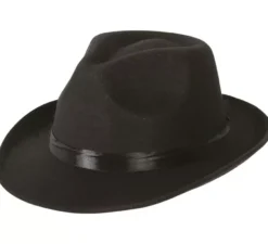 Cappello da gangster nero