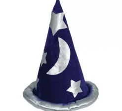 Cappello da mago antico blu