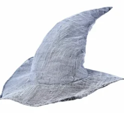 Cappello da mago grigio alto