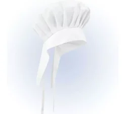 Cappello da nubile medievale bianco per adulti