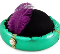 Cappello da Paggio nero per adulti in diversi colori