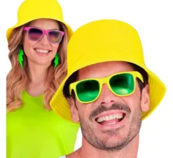 Cappello da pescatore in vari colori neon