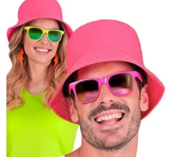 Cappello da pescatore in vari colori neon