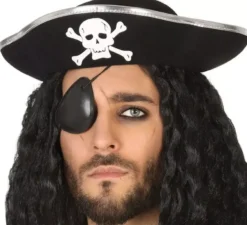 Cappello da pirata con teschio