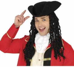 Cappello da pirata in feltro per adulti