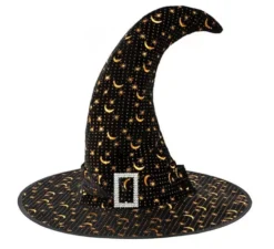 Cappello da strega con stampa curva con evilla