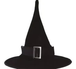 Cappello da Strega in velluto nero