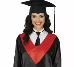 Cappello da studente laureato in stoffa per adulti