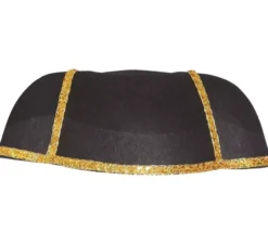 Cappello da torero per adulti nero e oro