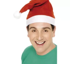Cappello di babbo natale o babbo natale per natale