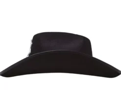 Cappello di feltro nero sceriffo