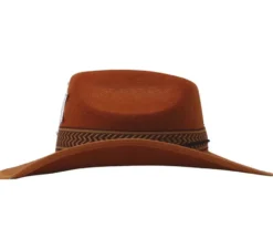 Cappello di feltro sceriffo marrone
