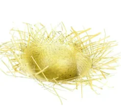 Cappello di paglia giallo