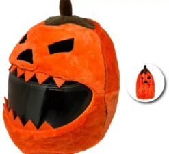 Cappello di zucca di Halloween per caschi integrali da moto