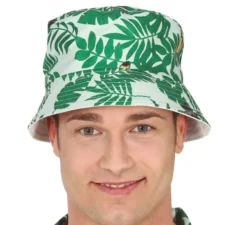 Cappello hawaiano a forma di palma per adulti